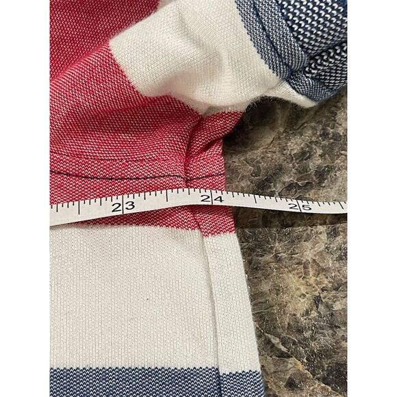 Izod Men's 2XL Striped Polo Shirt Multicolor Short Sleeve Casual - Picture 5 of 6